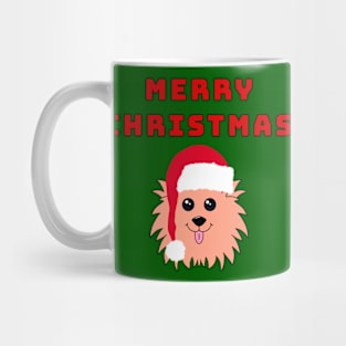 Merry Christmas with Pom Mug